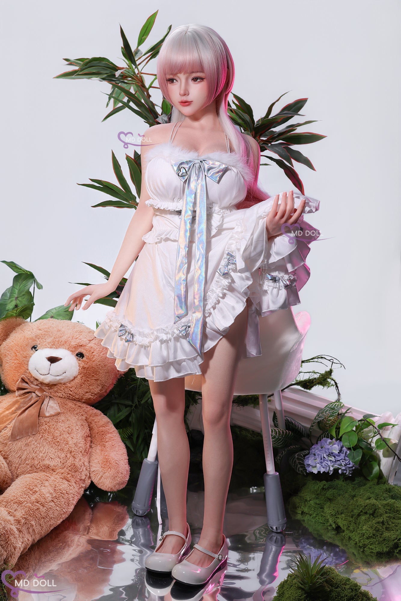 151cm/5ft G-cup Silicone Sex Doll – Kitty