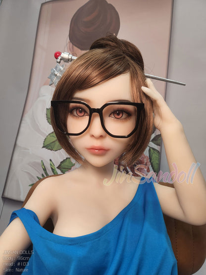 156cm/3ft1 B-cup S-TPE Sex Doll – Fiona