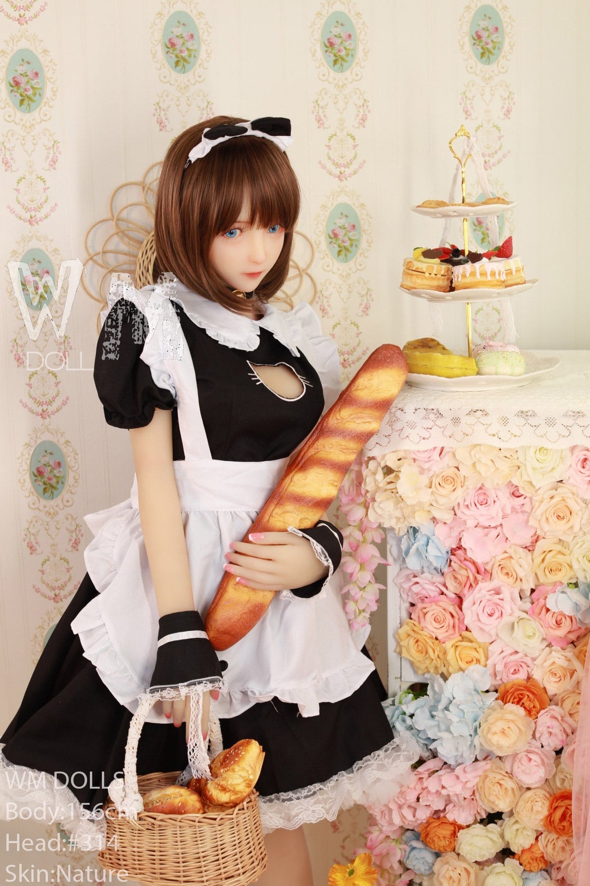 156cm/5ft1 C-cup S-TPE Sex Doll – Kiara