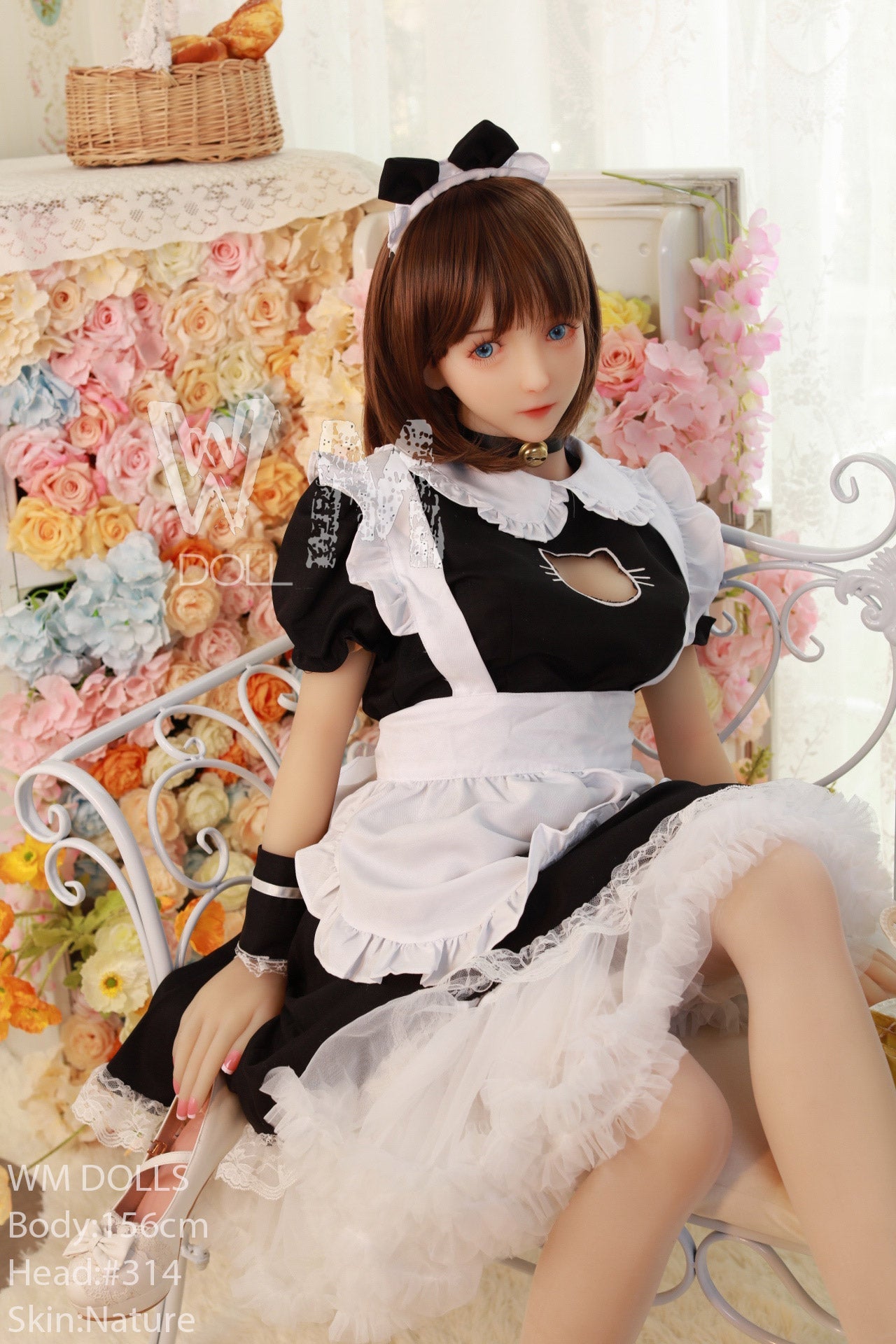 156cm/5ft1 C-cup S-TPE Sex Doll – Kiara