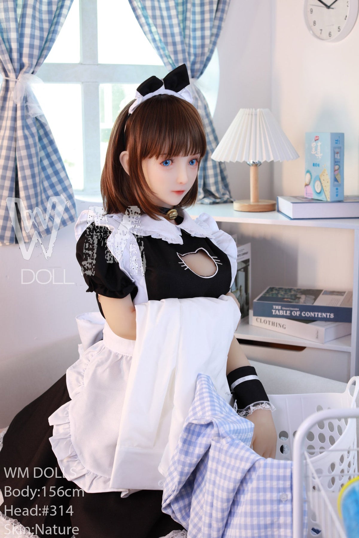 156cm/5ft1 C-cup S-TPE Sex Doll – Kiara