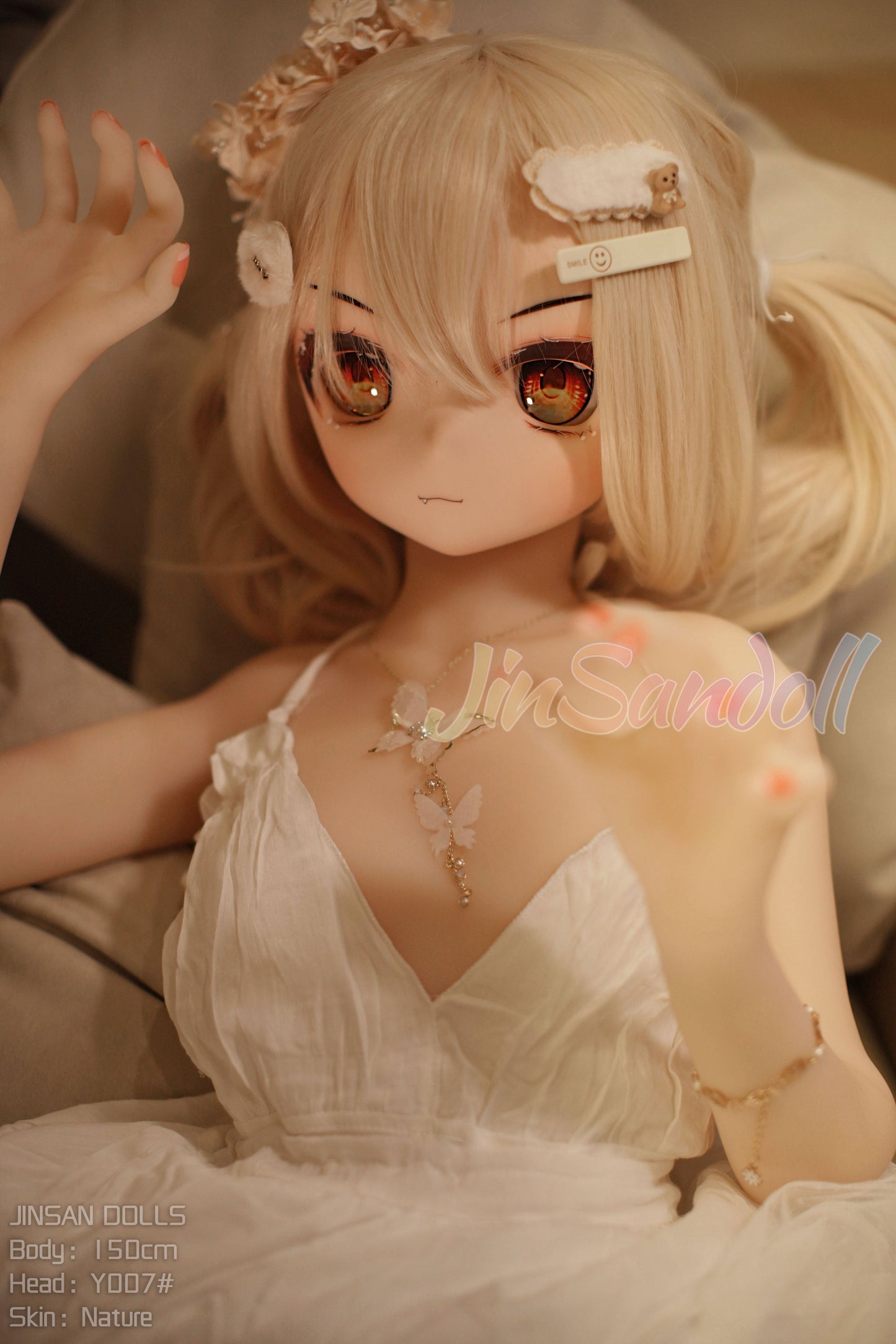 150cm/4ft9 A-cup S-TPE Sex Doll – Delicia