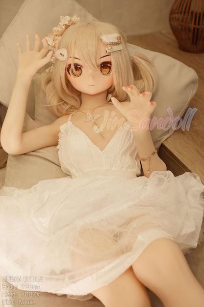 150cm/4ft9 A-cup S-TPE Sex Doll – Delicia