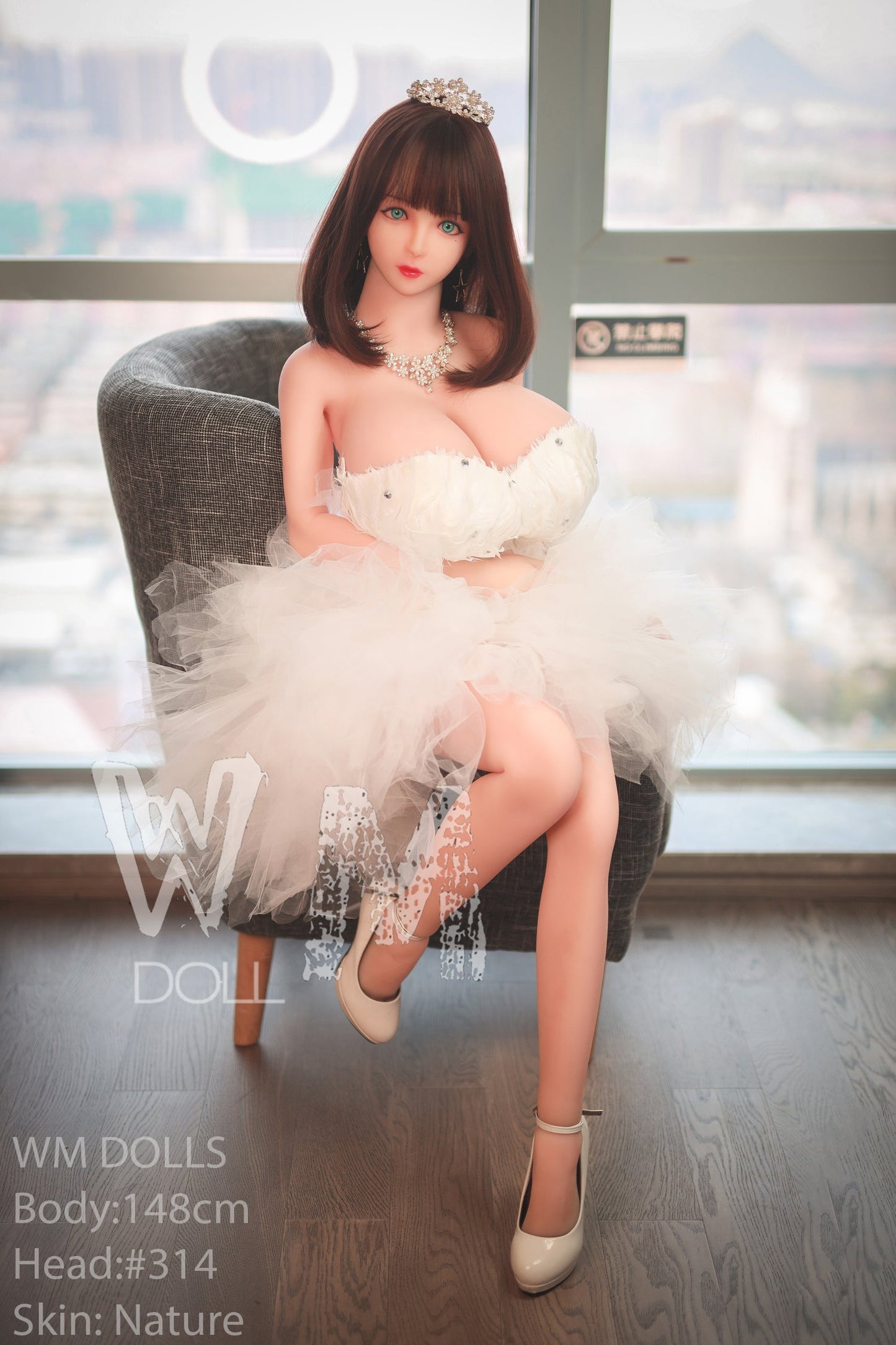 148cm/4ft9 J-cup S-TPE Sex Doll – Paris