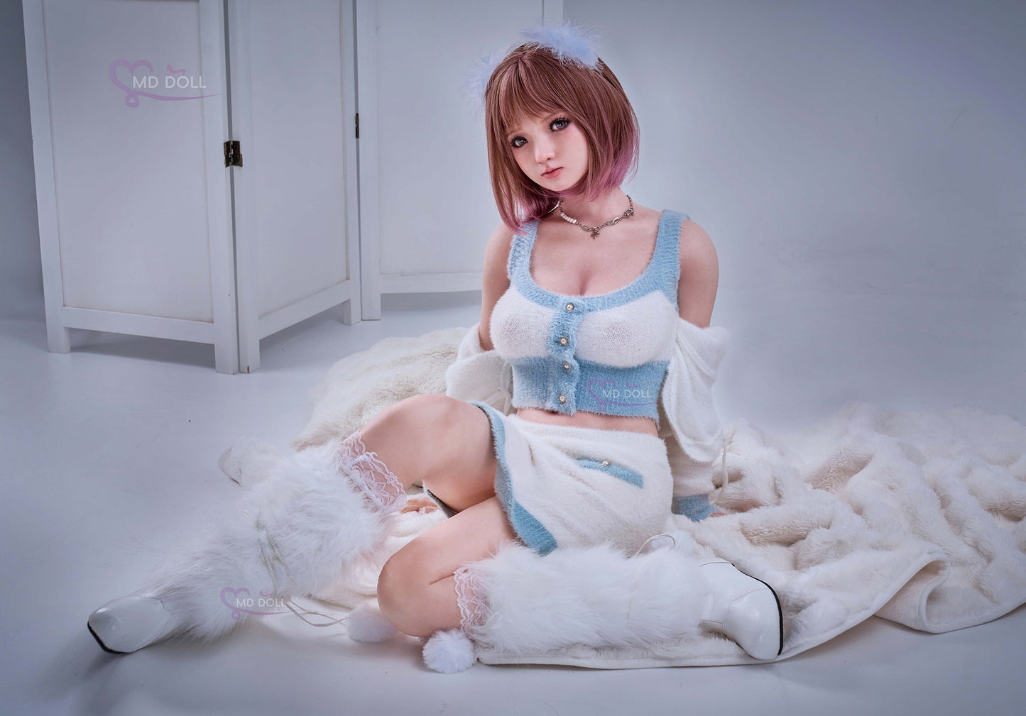 150cm/4ft9 E-cup Silicone Sex Doll – Vika