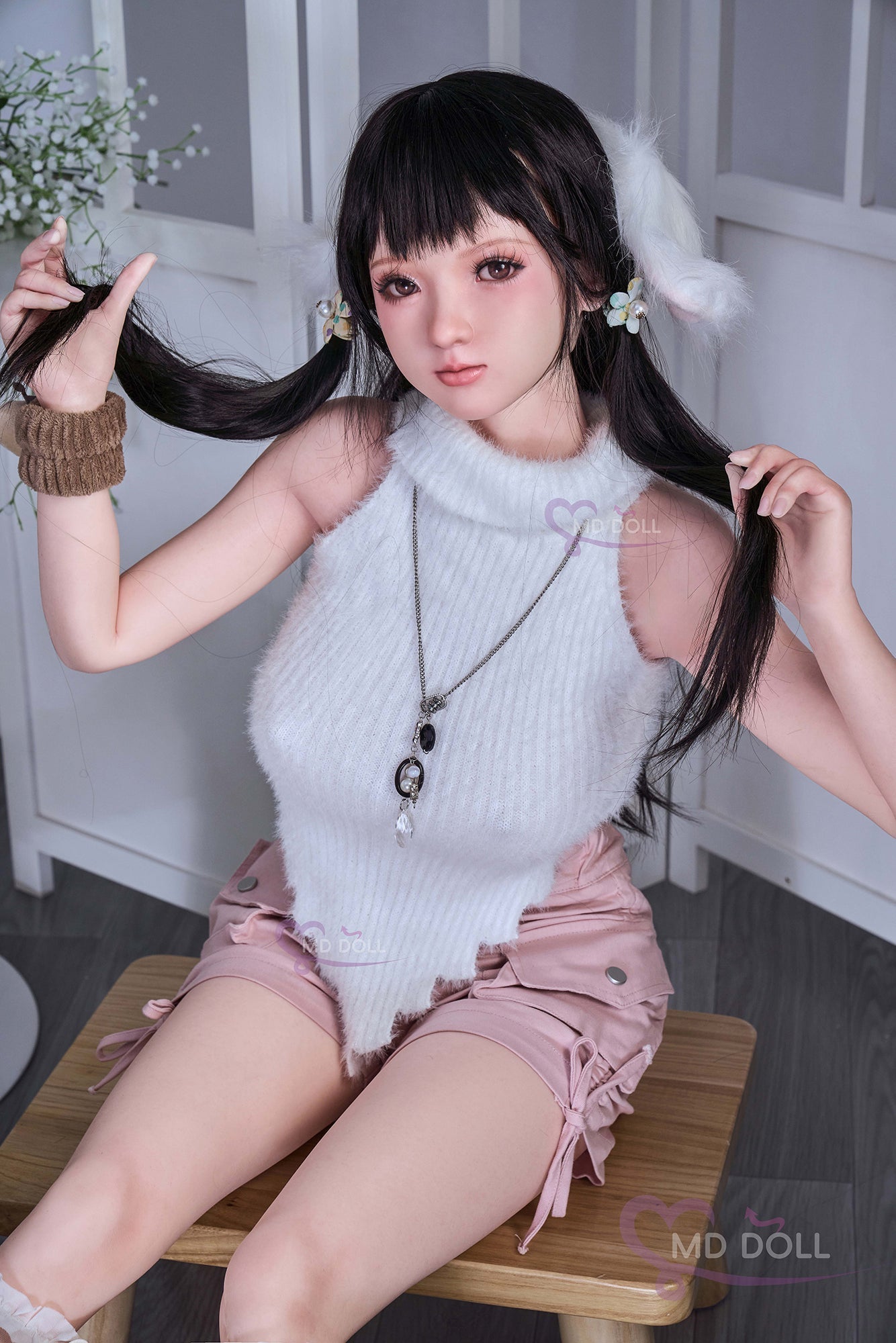 150cm/4ft9 E-cup Silicone Sex Doll – Vivienne