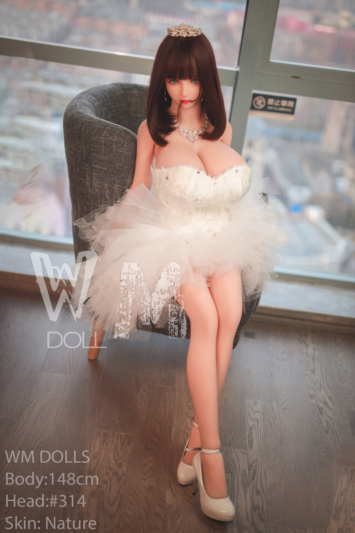 148cm/4ft9 J-cup S-TPE Sex Doll – Paris