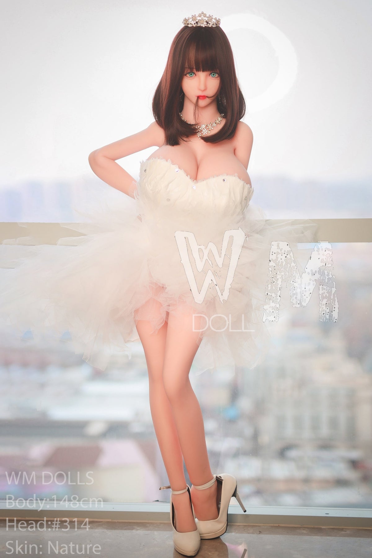 148cm/4ft9 J-cup S-TPE Sex Doll – Paris