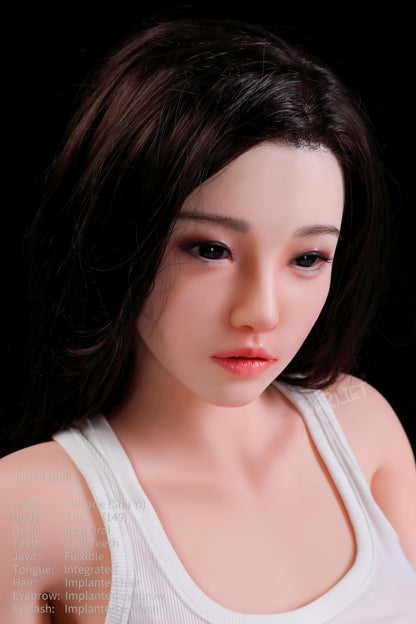 149cm/4ft9 D-cup Silicone Head TPE Body Sex Doll – Elowen (US IN STOCK)