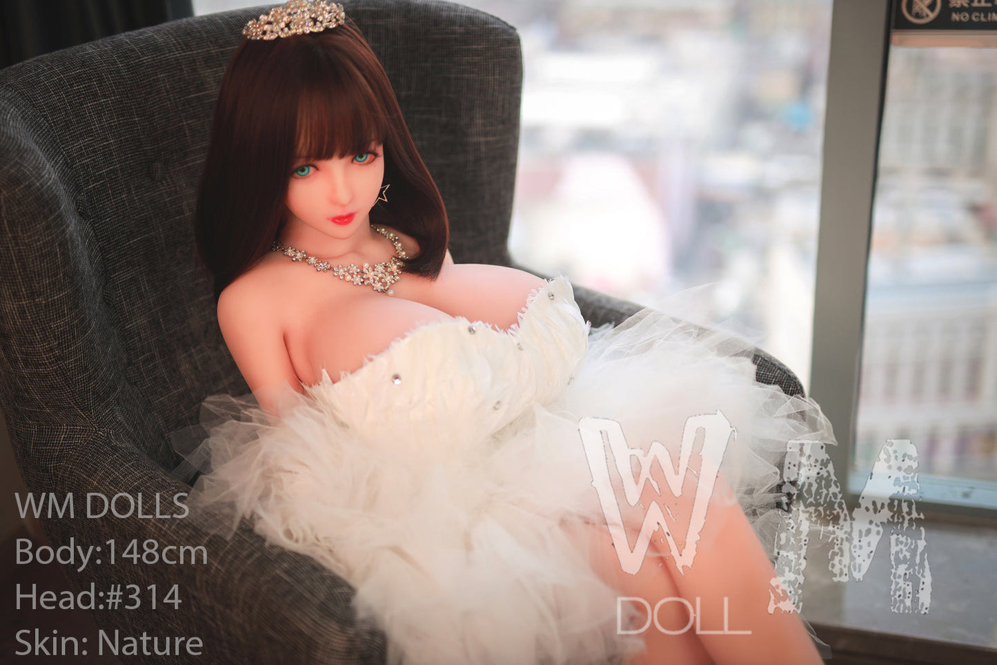148cm/4ft9 J-cup S-TPE Sex Doll – Paris
