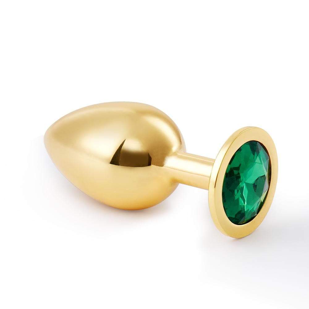 3.9  Golden Metal Gem Anal Plug