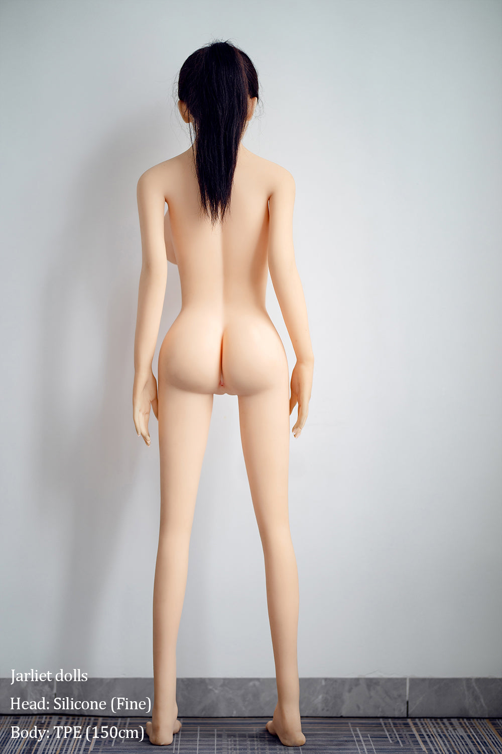 150cm/4ft9 D-cup Silicone Head TPE Body Sex Doll – Riona