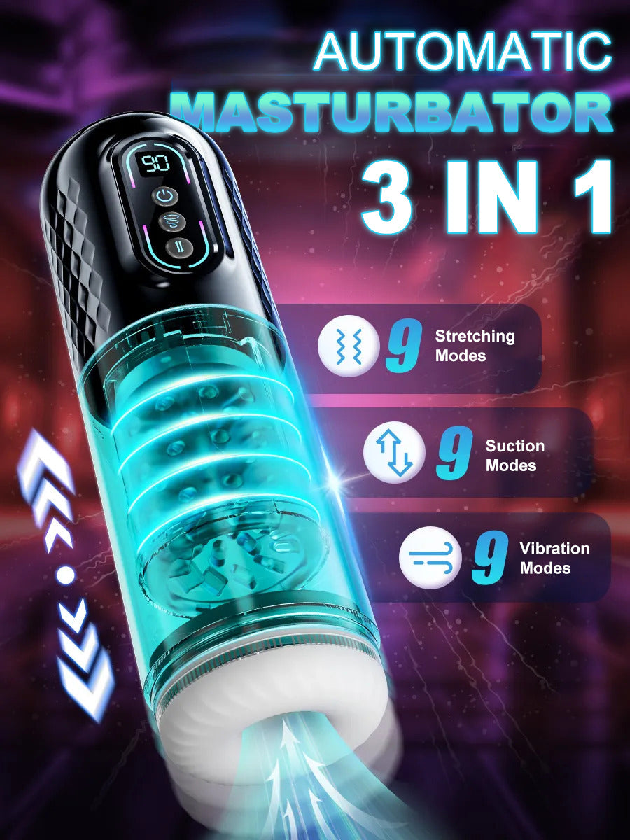 [Discreet Delivery]-Smart Suction & Stroke Device – Fully Automated for Effortless Enjoyment