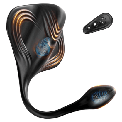 Dual Motor 9+9 Vibrator Anal Dildo Beads Prostate Massager & Penis Training Sit Ride Perineum Clitoral Stimulator