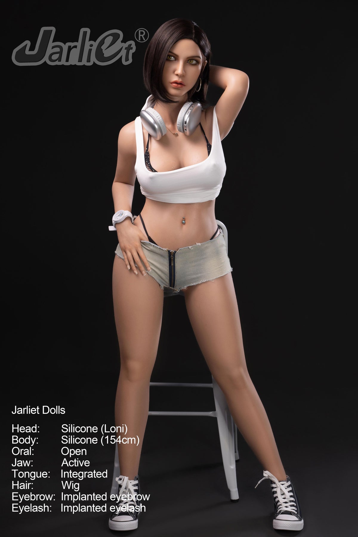 154cm/5ft1 E-cup Silicone Sex Doll – Arisa