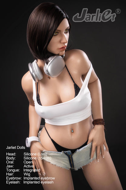 154cm/5ft1 E-cup Silicone Sex Doll – Arisa