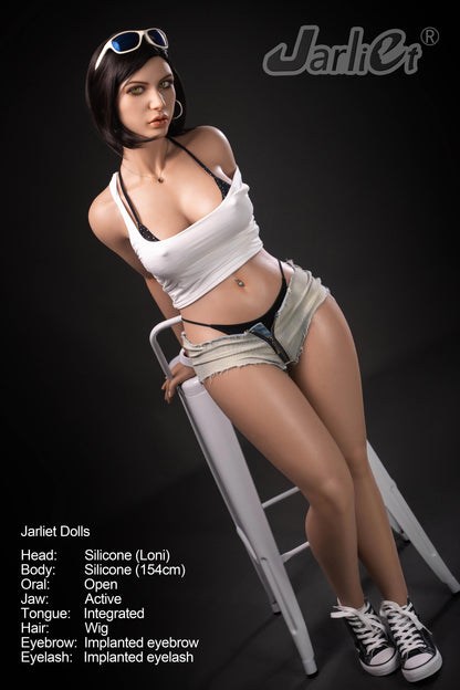 154cm/5ft1 E-cup Silicone Sex Doll – Arisa