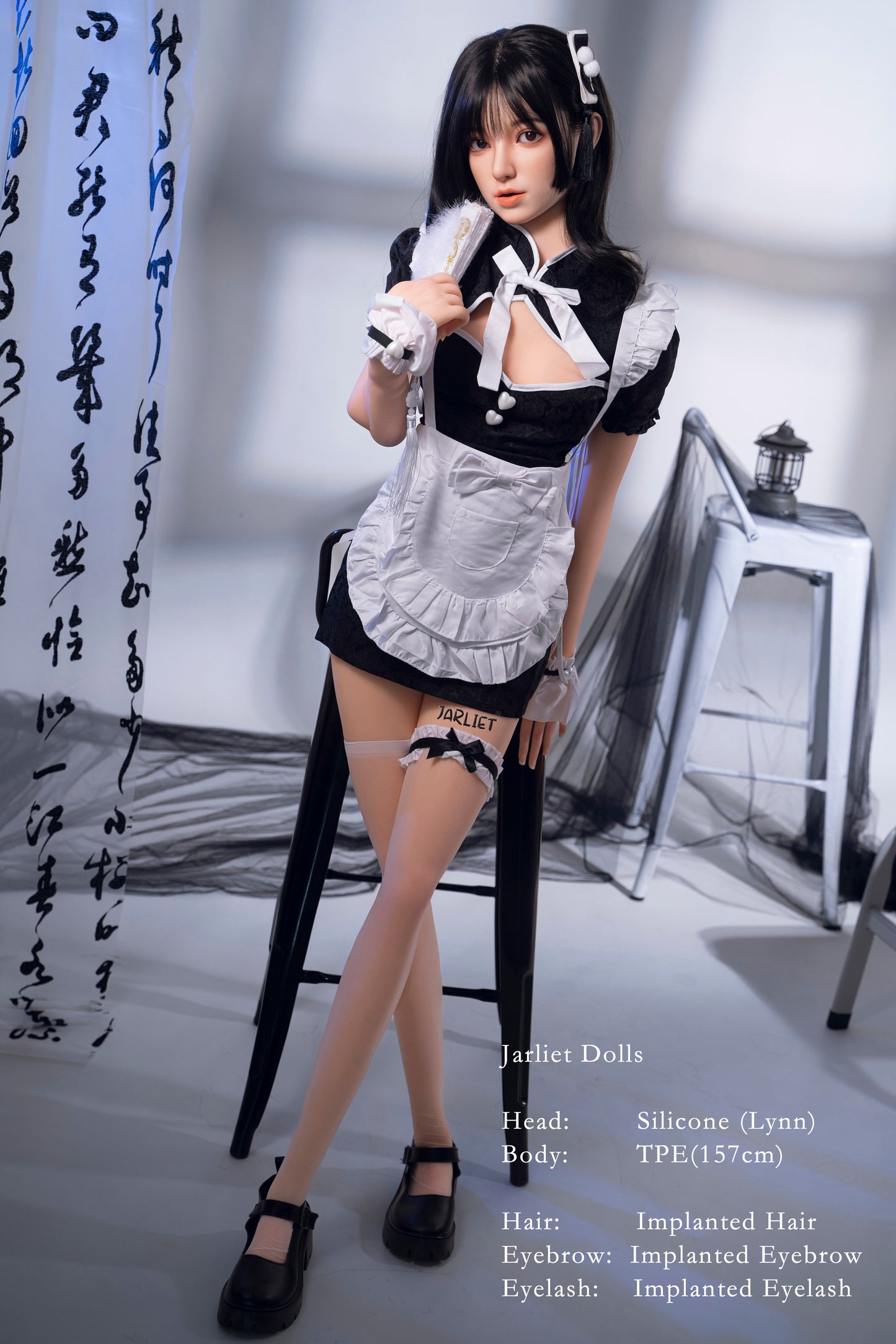 157cm/5ft1 C-cup Silicone Head TPE Body Sex Doll – Lunara