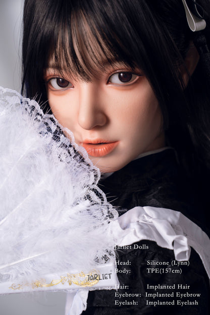 157cm/5ft1 C-cup Silicone Head TPE Body Sex Doll – Lunara