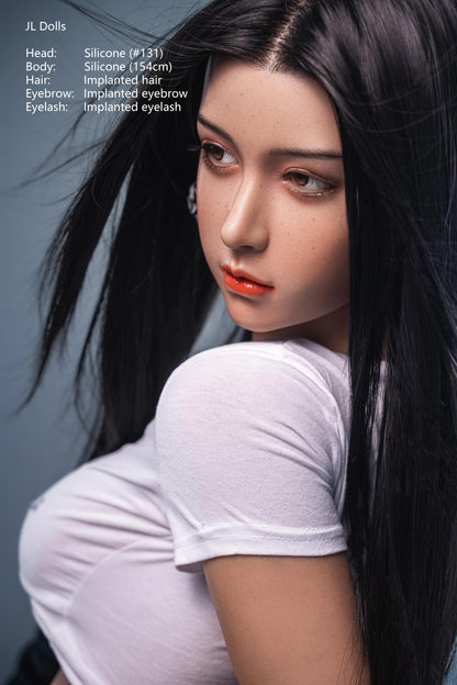 154cm/5ft1 E-cup Silicone Sex Doll – Sona