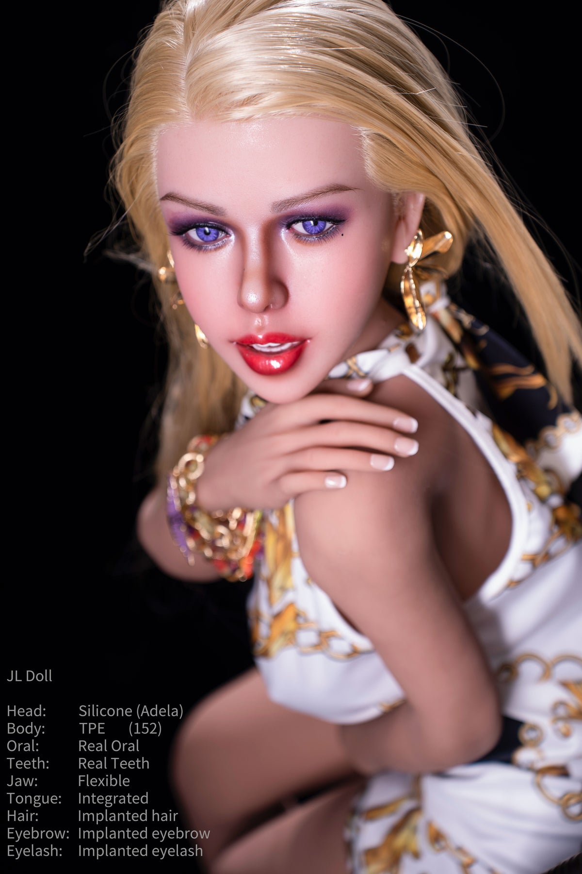 152cm/5ft D-cup Silicone Head TPE Body Sex Doll – Desma