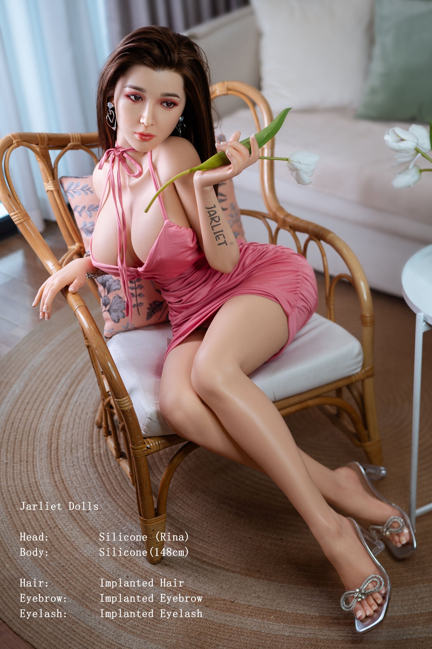 148cm/4ft8 G-cup Silicone Sex Doll – Rysa