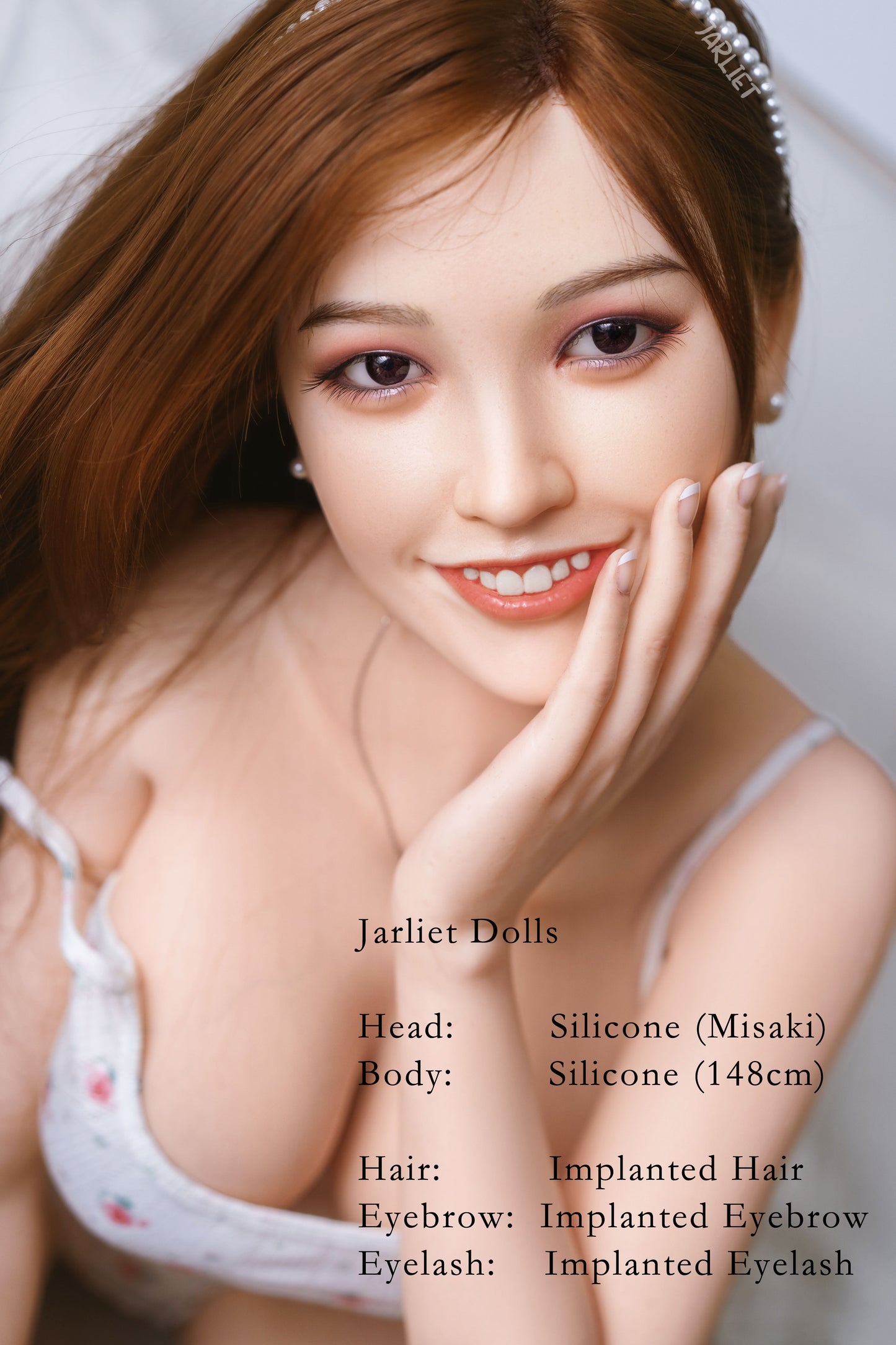 148cm/4ft8 G-cup Silicone Sex Doll – Nakira