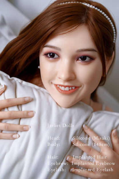 148cm/4ft8 G-cup Silicone Sex Doll – Nakira