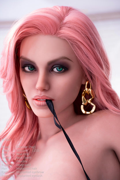153cm/5ft1 D-cup Silicone Sex Doll – Rhea