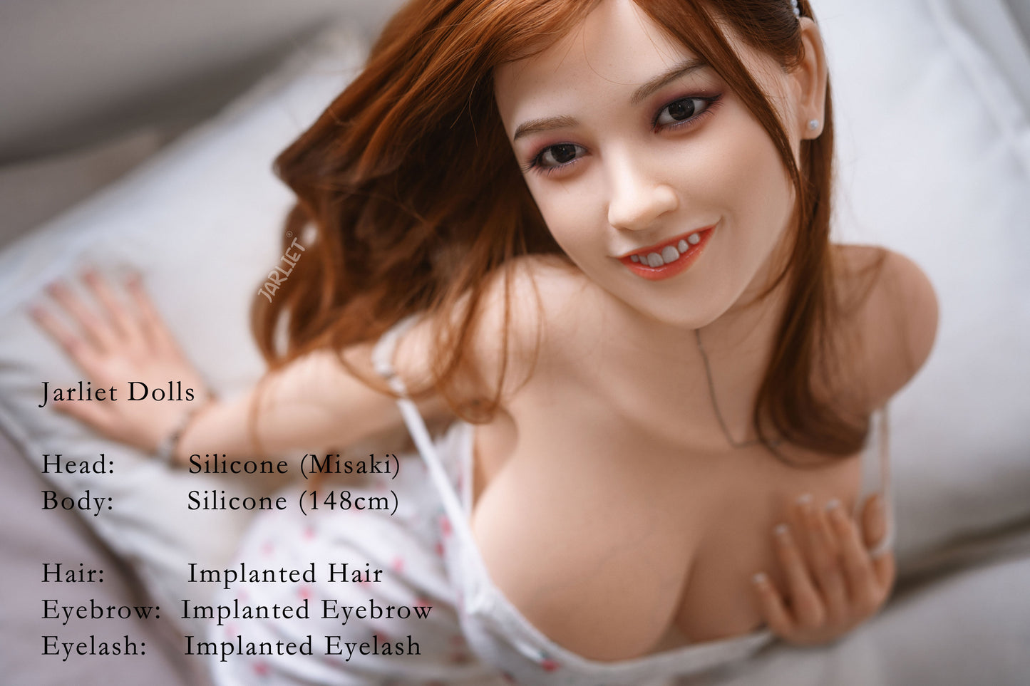 148cm/4ft8 G-cup Silicone Sex Doll – Nakira