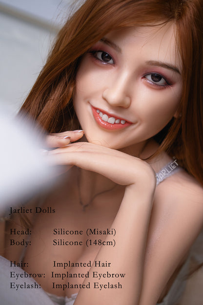 148cm/4ft8 G-cup Silicone Sex Doll – Nakira