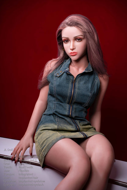 153cm/5ft1 D-cup Silicone Sex Doll – Mina