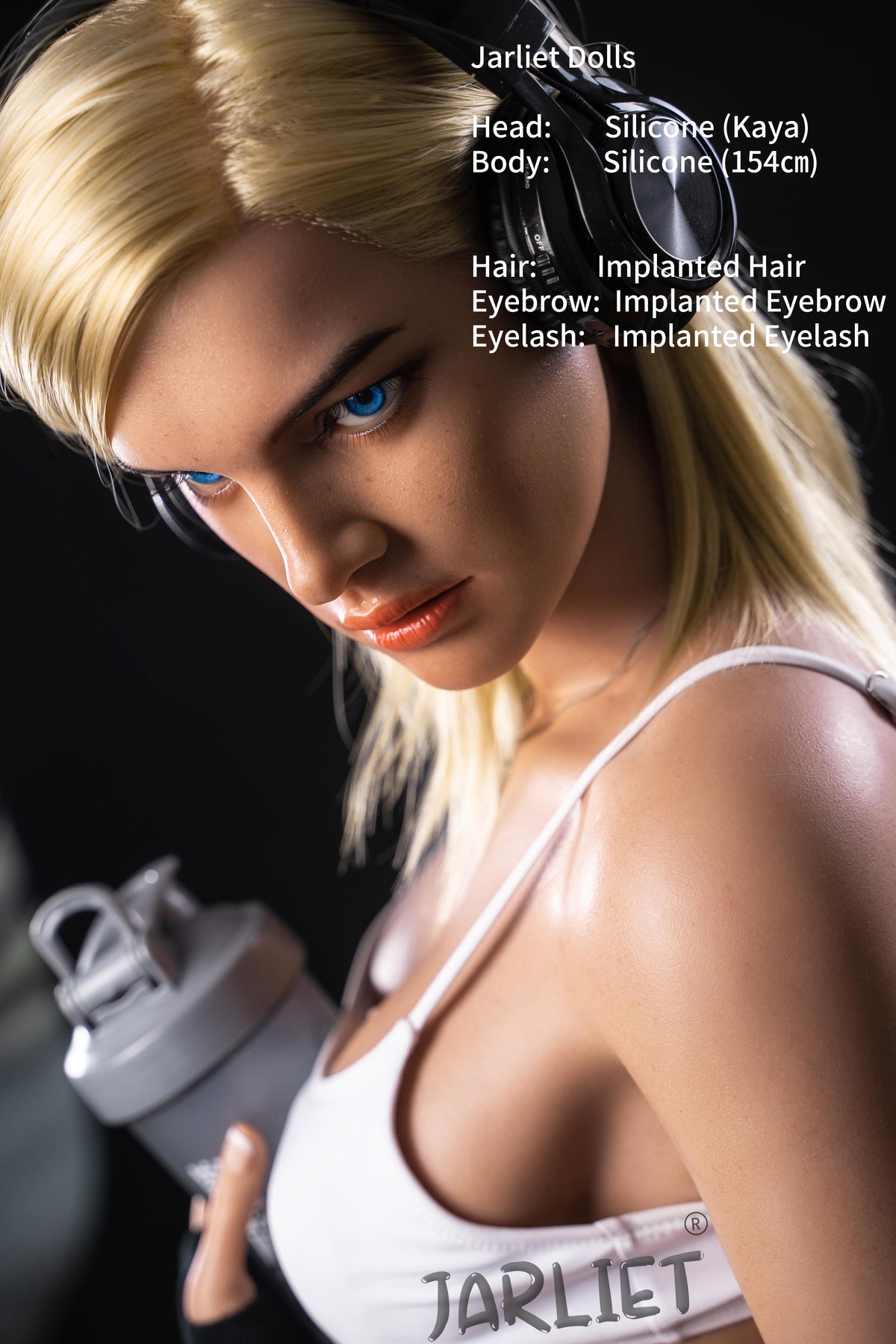 154cm/5ft1 F-cup Silicone Sex Doll – Vira