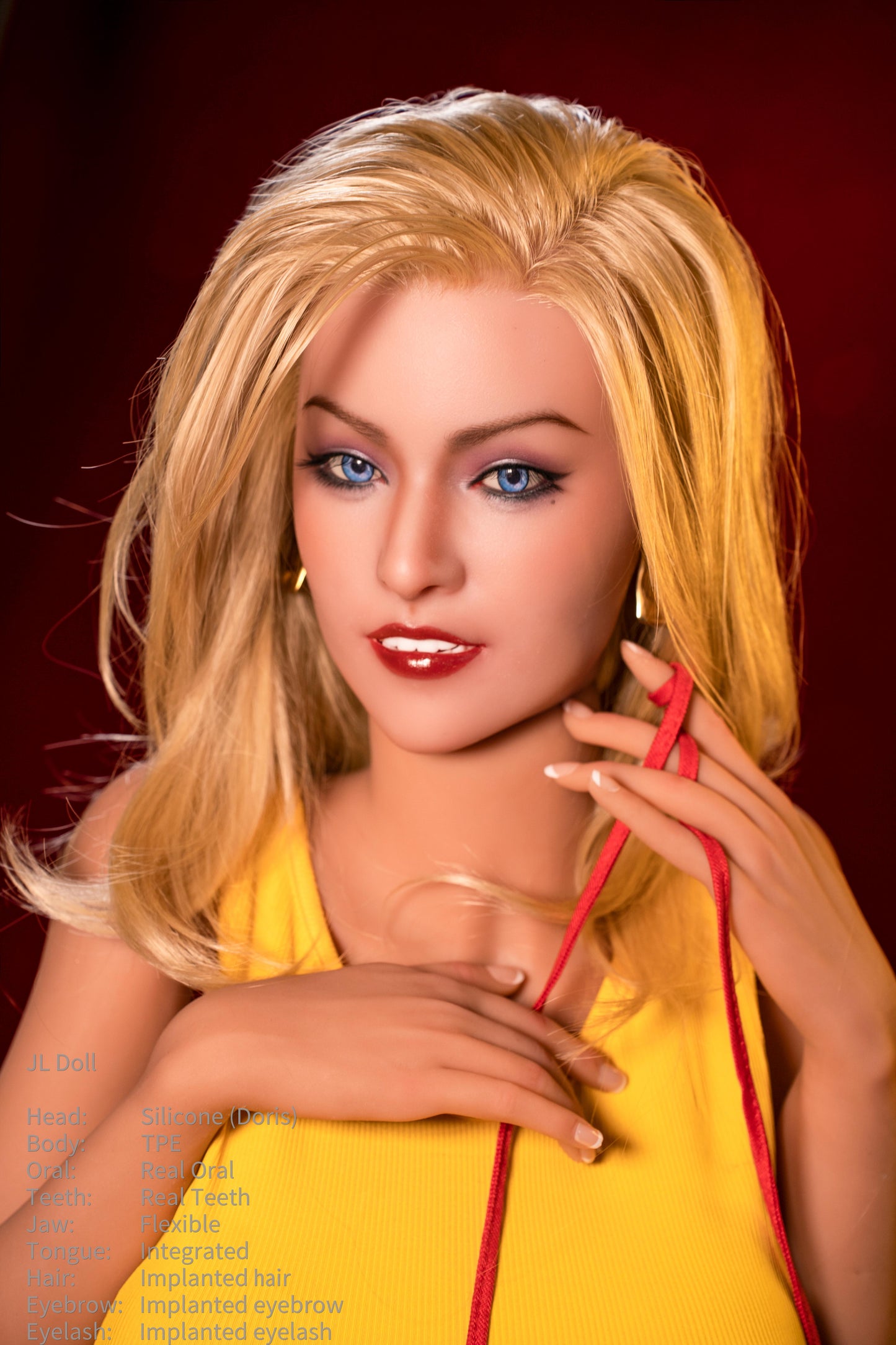 148cm/4ft9 E-cup Silicone Head TPE Body Sex Doll – Vivika