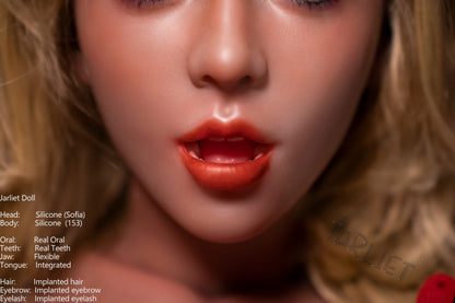 153cm/5ft1 D-cup Silicone Sex Doll – Velli