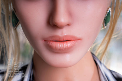 153cm/5ft S-cup Silicone Head TPE Body Sex Doll – Tressa