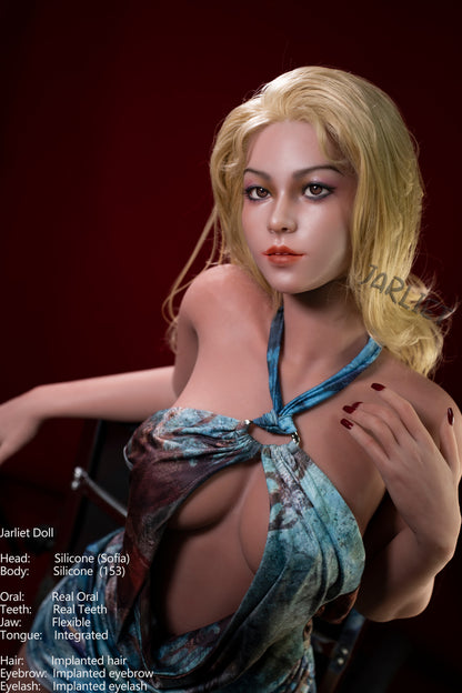 153cm/5ft1 D-cup Silicone Sex Doll – Velli