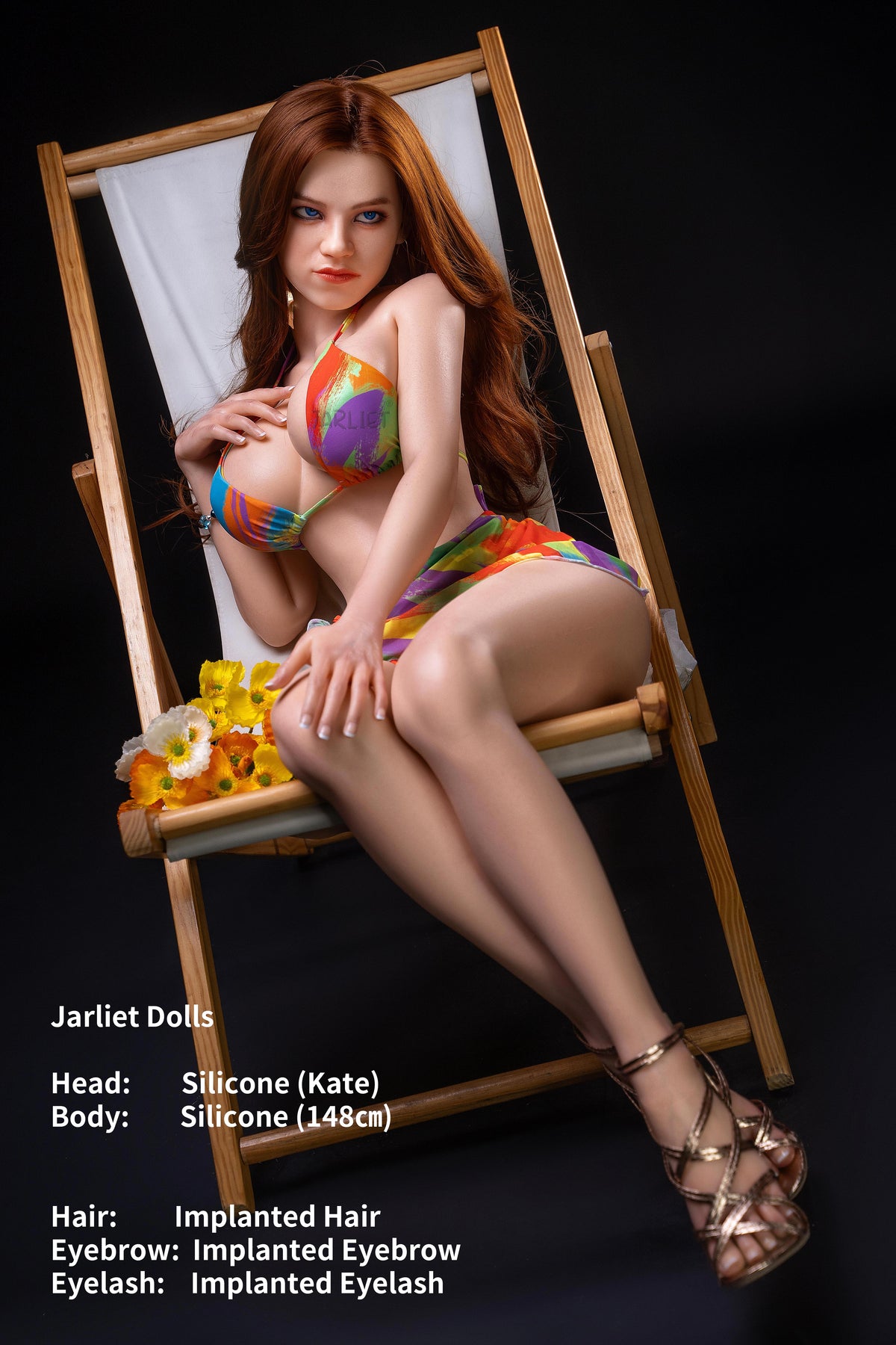 148cm/4ft8 G-cup Silicone Sex Doll – Lexxa