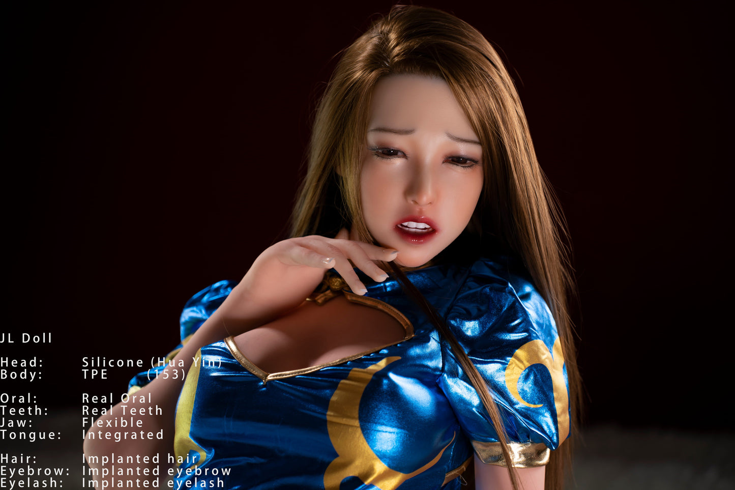 153cm/5ft E-cup Silicone Head TPE Body Sex Doll – Selyna
