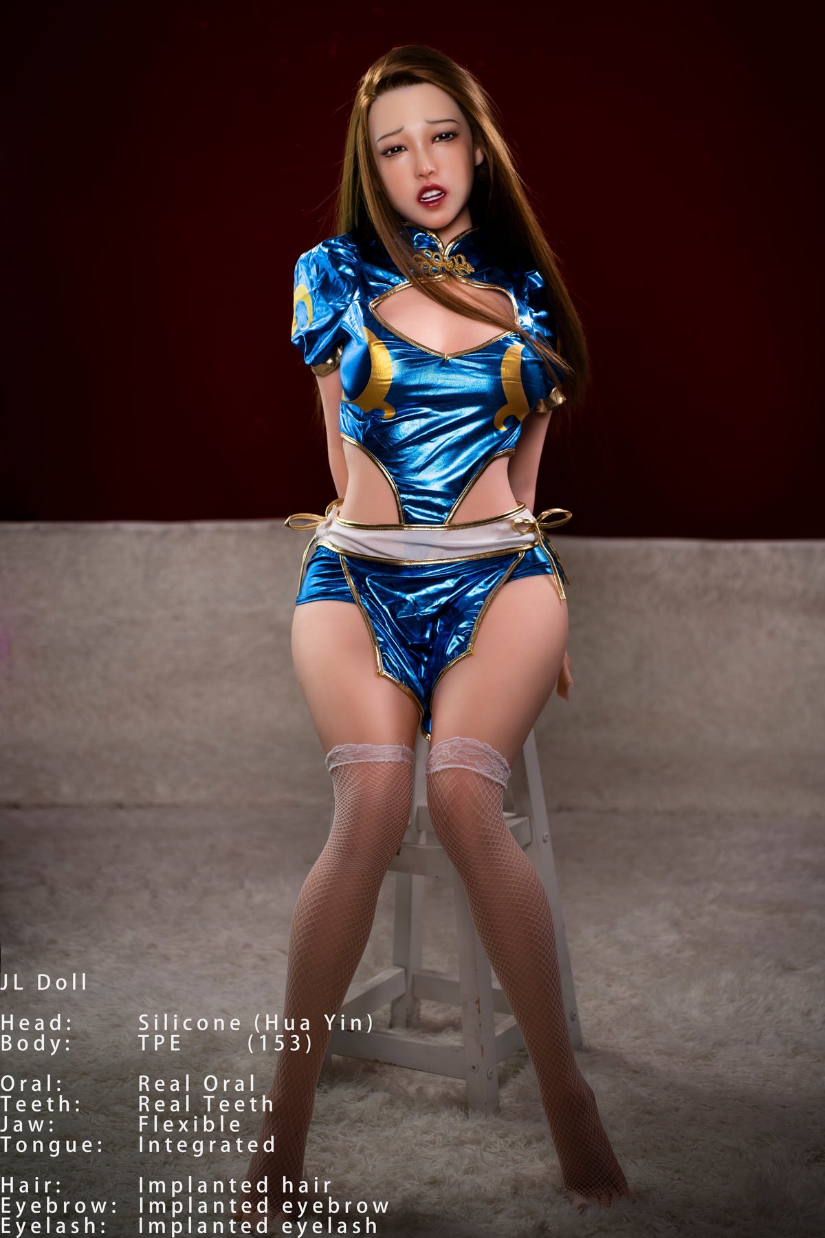 153cm/5ft E-cup Silicone Head TPE Body Sex Doll – Selyna