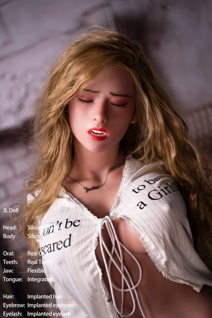 148cm/4ft8 F-cup Silicone Sex Doll – Ariana