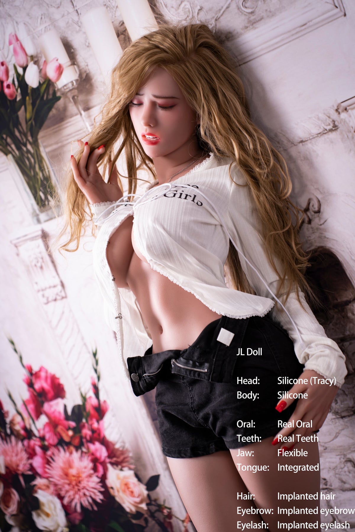 148cm/4ft8 F-cup Silicone Sex Doll – Ariana