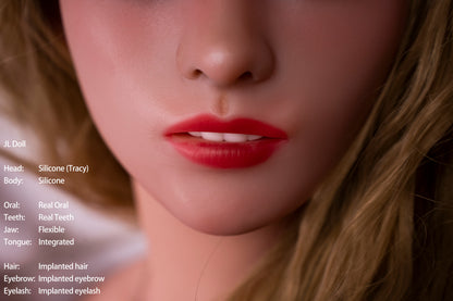 148cm/4ft8 F-cup Silicone Sex Doll – Ariana