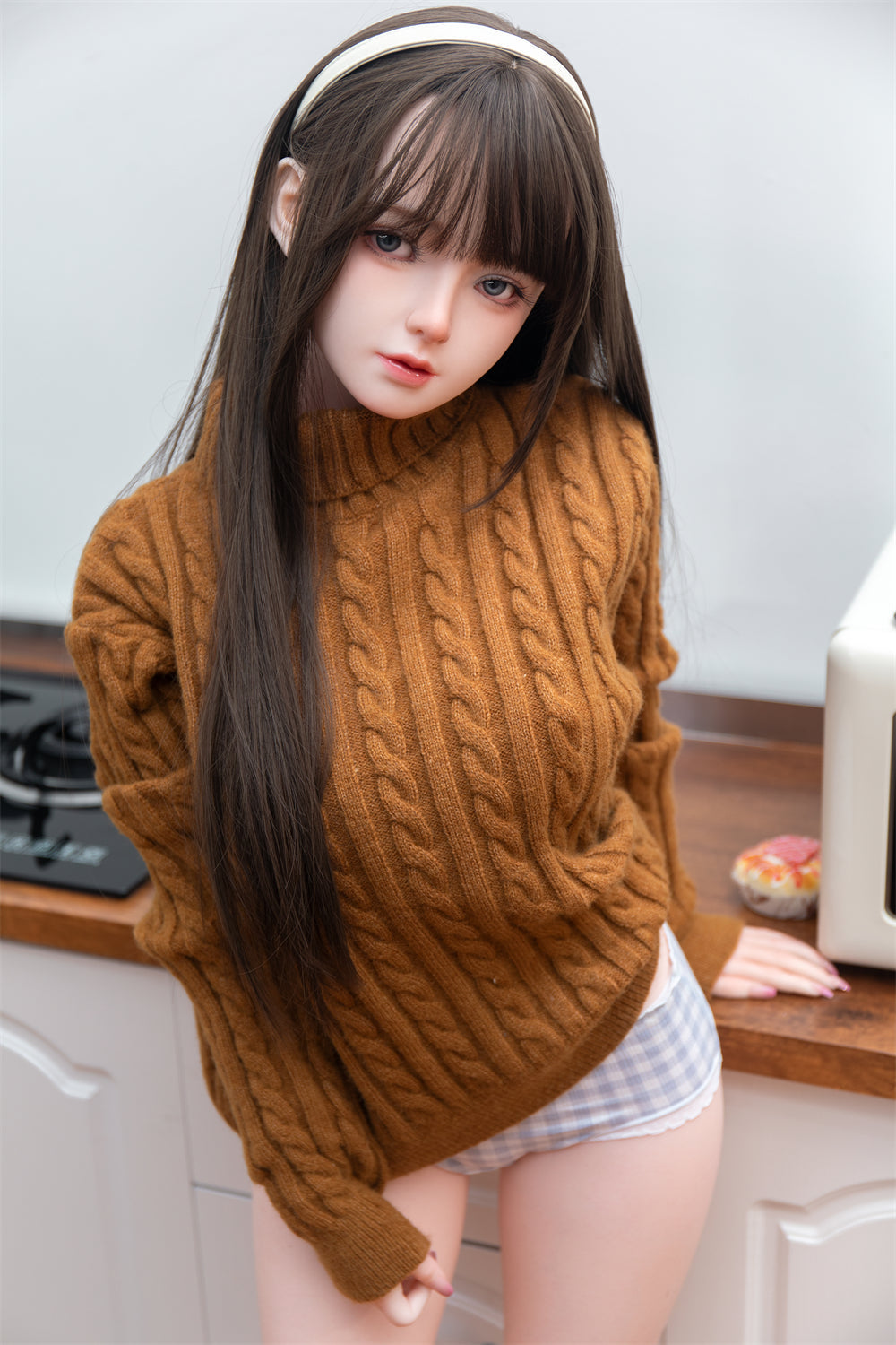 148cm/4ft8 D-cup Silicone Sex Doll – Elaria