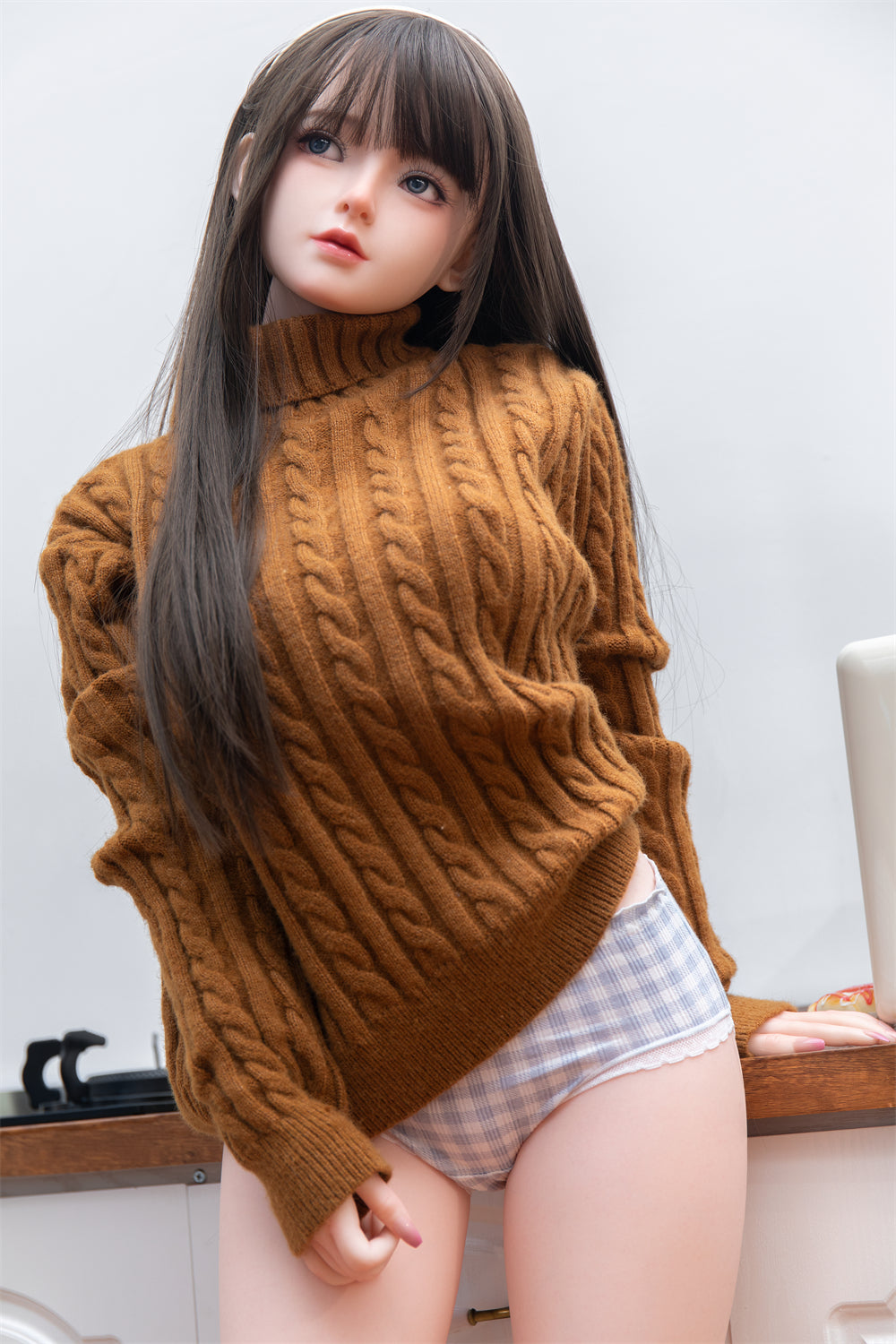 148cm/4ft8 D-cup Silicone Sex Doll – Elaria