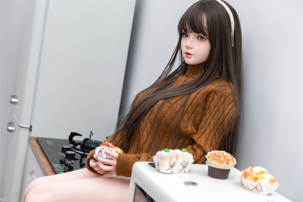 148cm/4ft8 D-cup Silicone Sex Doll – Elaria