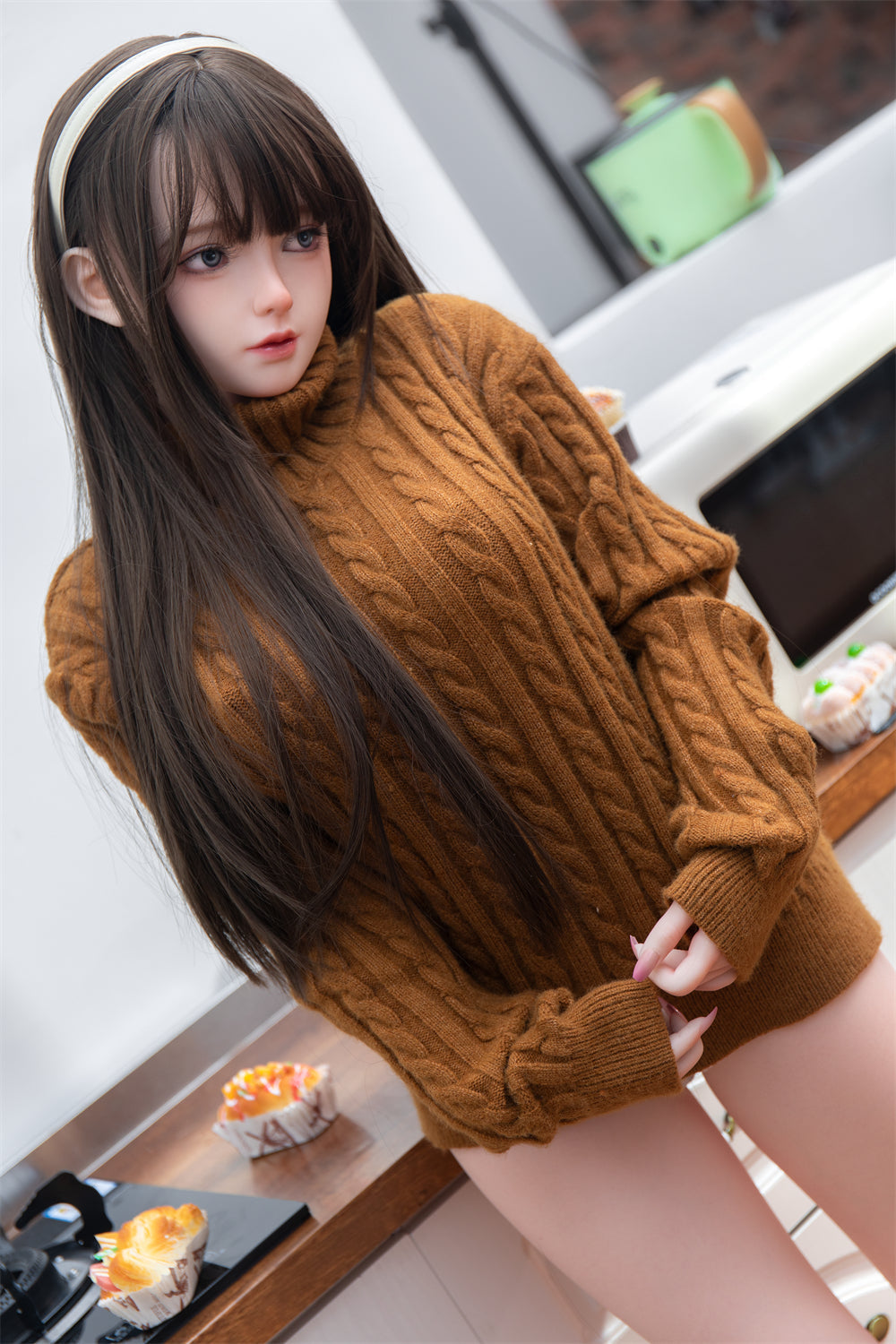 148cm/4ft8 D-cup Silicone Sex Doll – Elaria