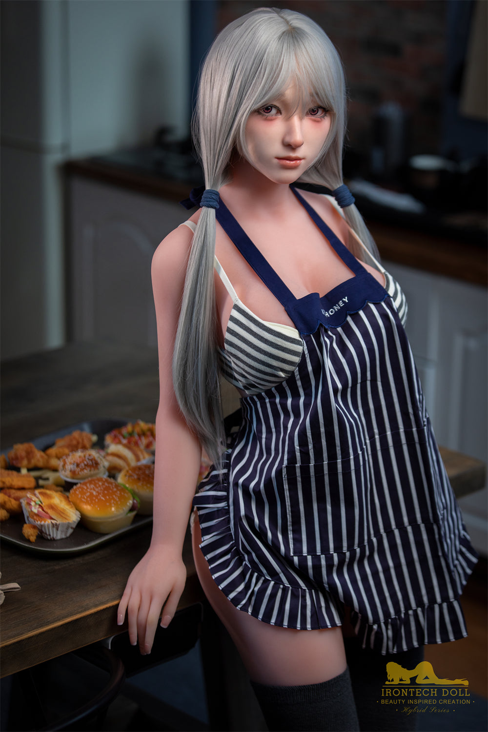 154cm/5ft1 D-cup Silicone Head TPE Body Sex Doll – Miyuki