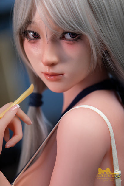 154cm/5ft1 D-cup Silicone Head TPE Body Sex Doll – Miyuki
