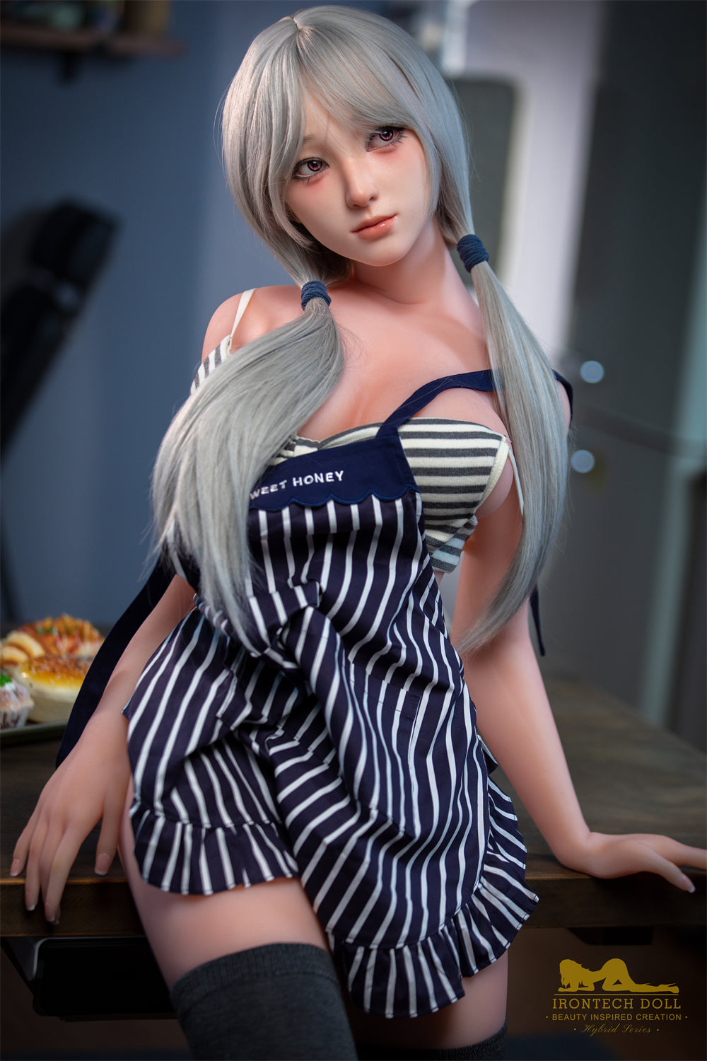154cm/5ft1 D-cup Silicone Head TPE Body Sex Doll – Miyuki